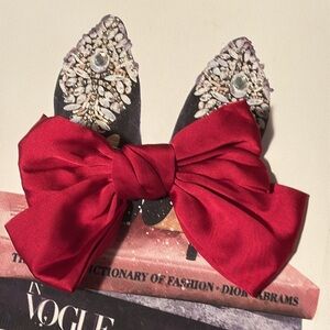 COPY - Unbranded burgundy hair clip/barrette